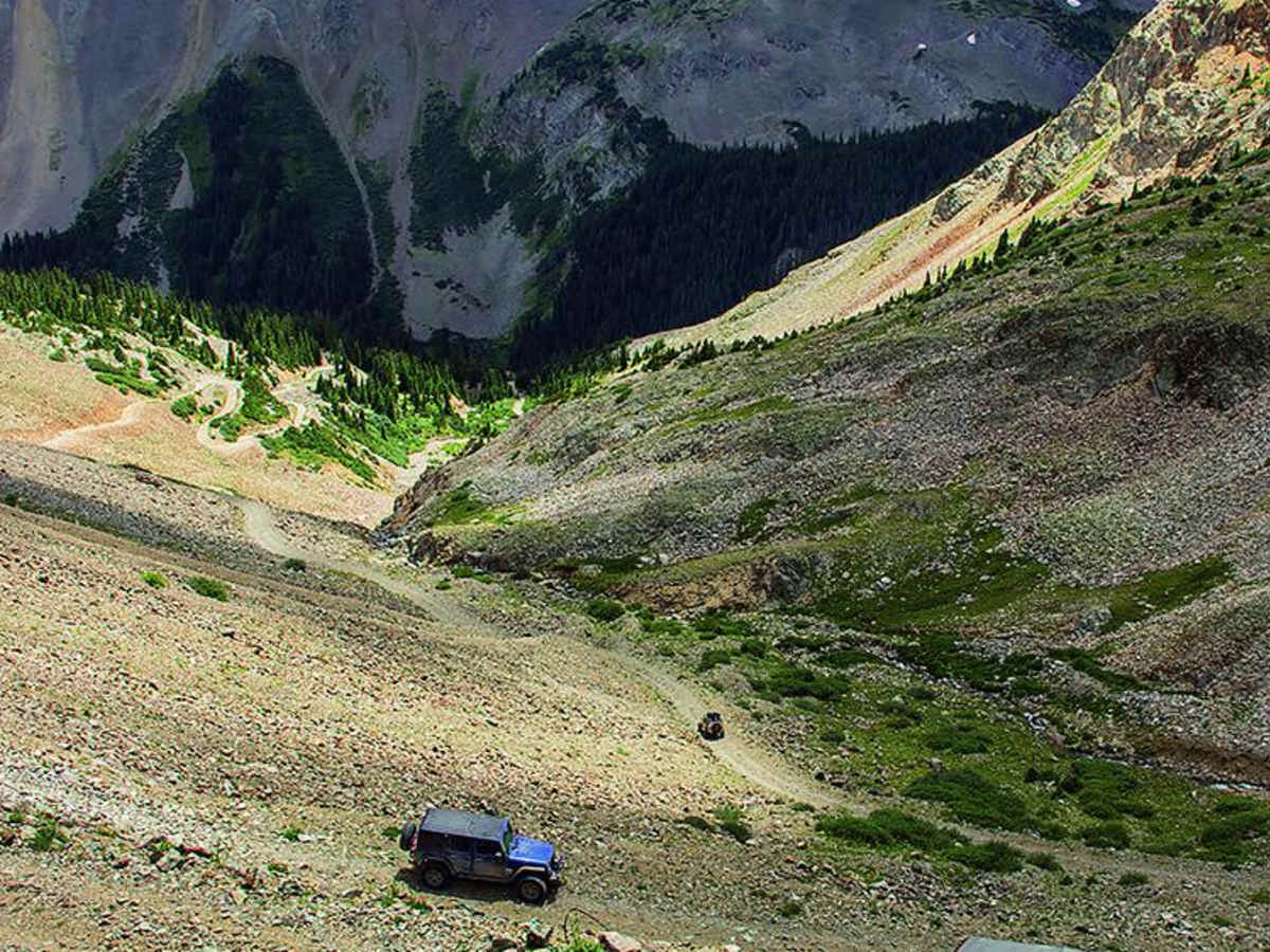 Montezuma Basin trail photo