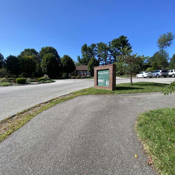 Near Wong Park Outer Perimeter Walking Path