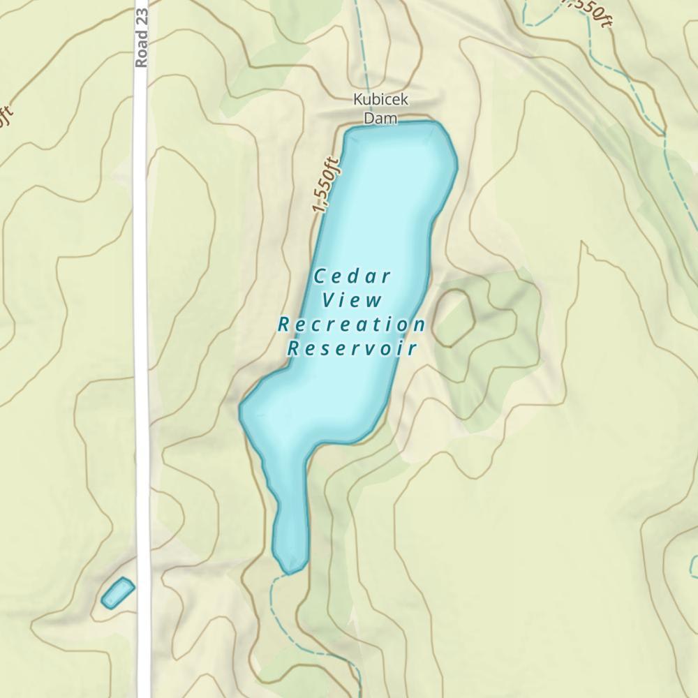 Cedar View Recreation Reservoir photo