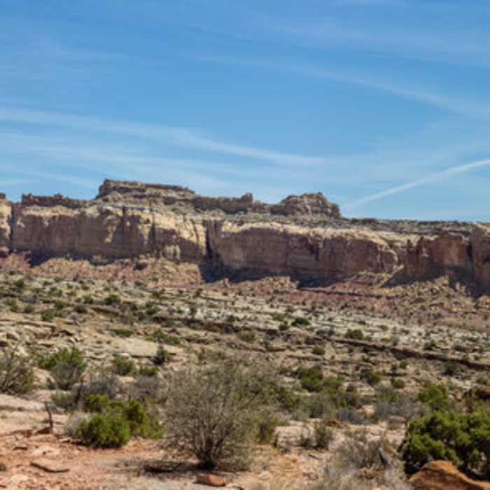 Near Little Wildhorse and Bell Canyon Loop