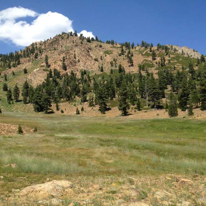 Near Stonewall Pass + Echo Lake