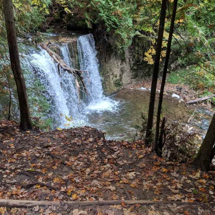 Hogg's Falls during fall Near Hogg's Falls Loop