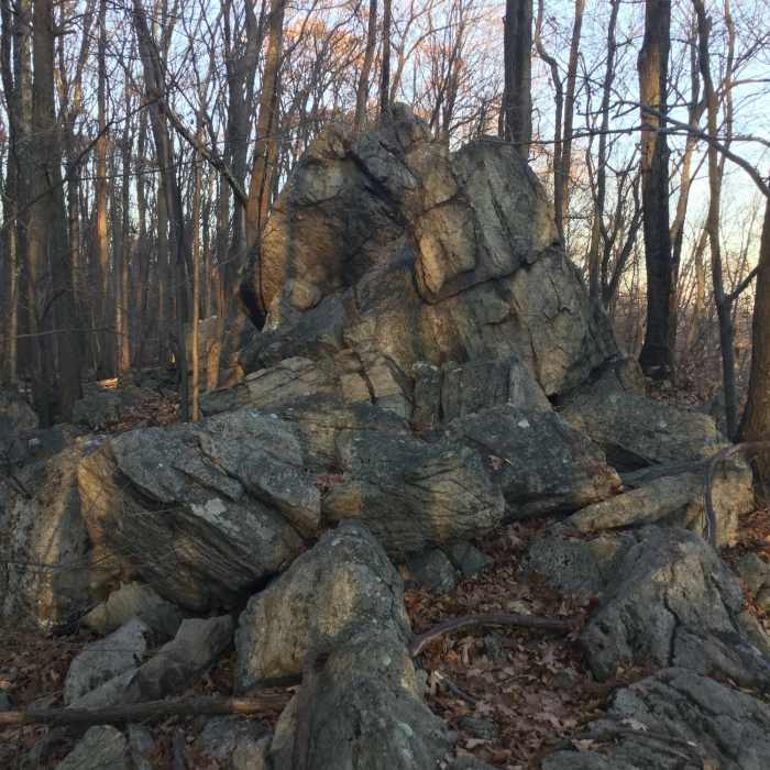 Rock Near Grand Loop Trail