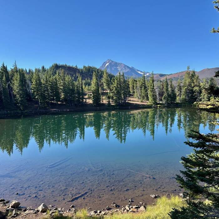 Near South Matthieu Lake via Scott Pass Trailhead