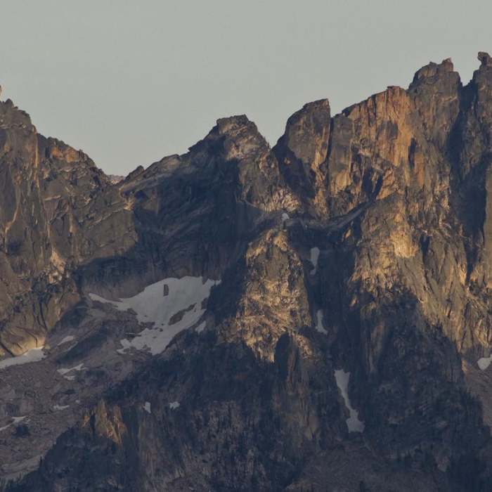 Near Stanley Lake Creek , Observation Peak + Divide
