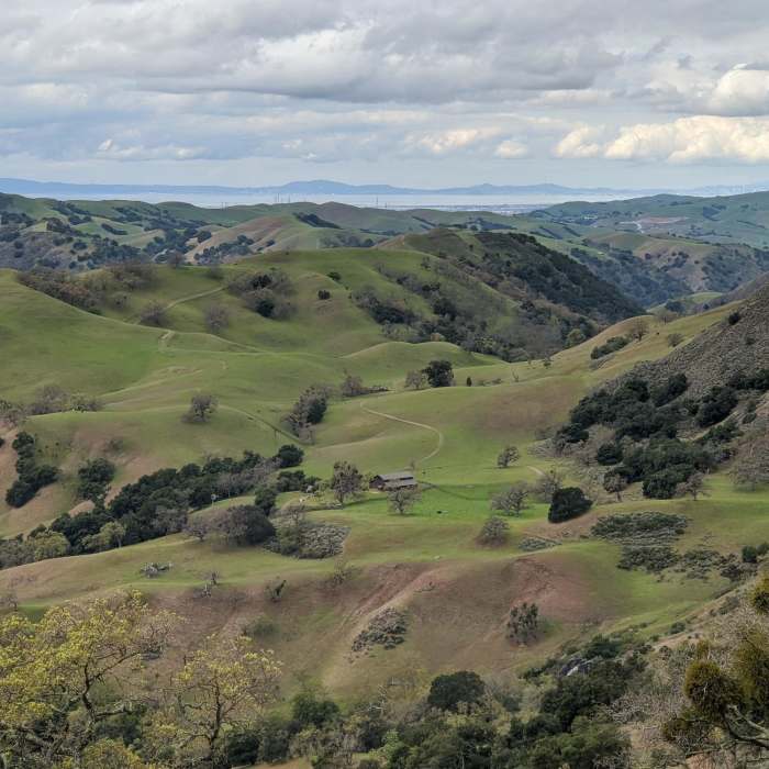 Near Sunol: Flag Hill - High Valley - Little Yosemite