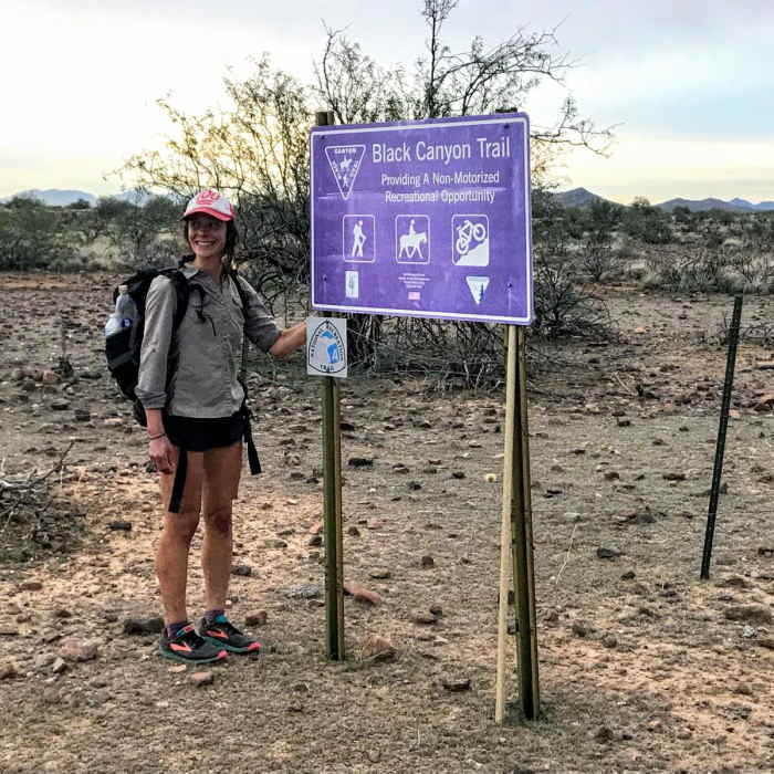 Near Black Canyon Trail: Emery Henderson to Highway 74