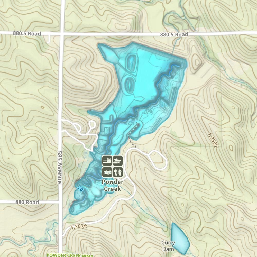 Powder Creek Reservoir photo