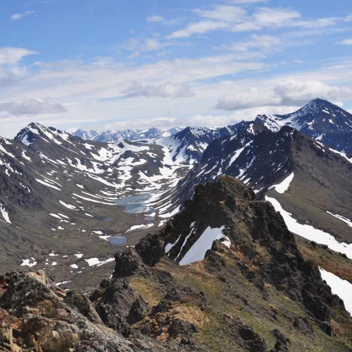 Near Wolverine Peak Trail