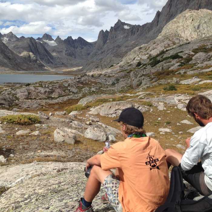 Near Titcomb Basin Trail