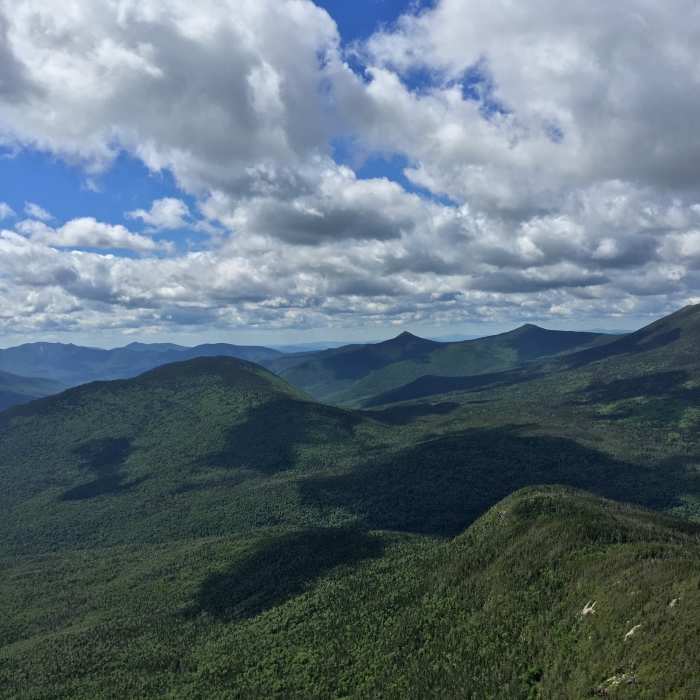Franconia Ridge is beautiful from Mt. Garfield. Near Garfield Trail