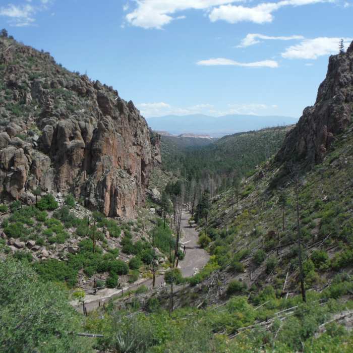 Near Barranca Mesa-Guaje Mtn-Guaje Canyon