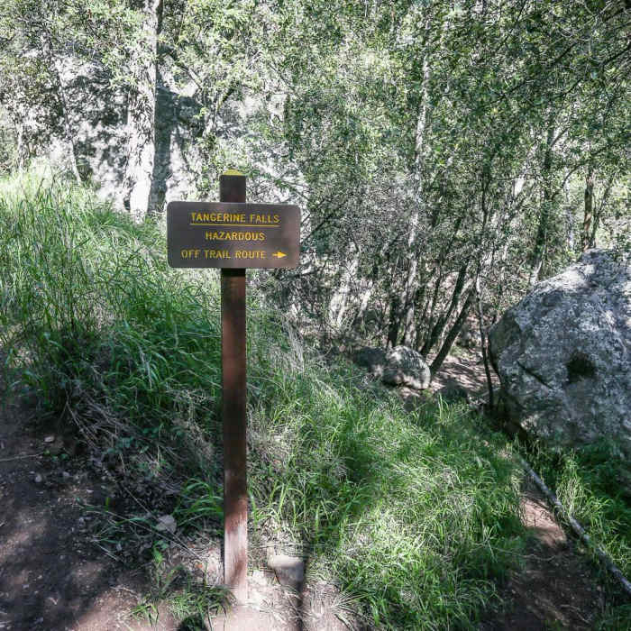 Near Tangerine Falls