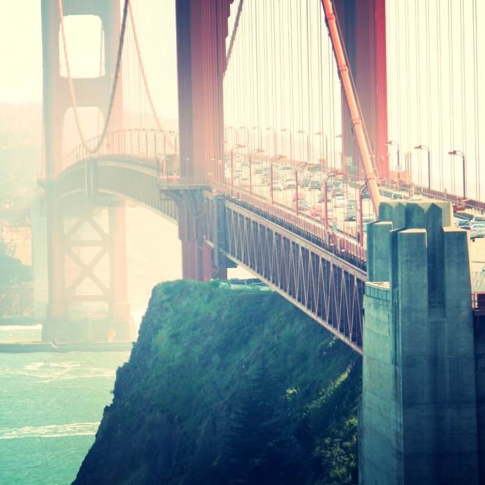 Near Bay Area Ridge Trail: Golden Gate Bridge - Presidio to Marin Headlands