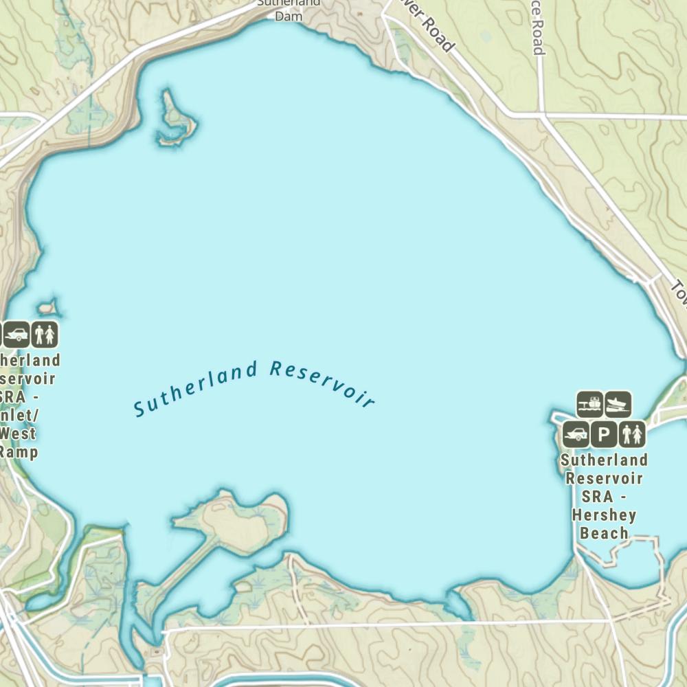 Sutherland Reservoir photo