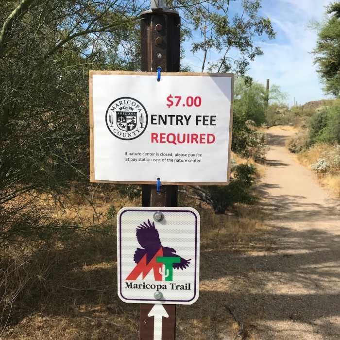 Near Maricopa Trail: Usery Mountain Visitor's Center to Bulldog
