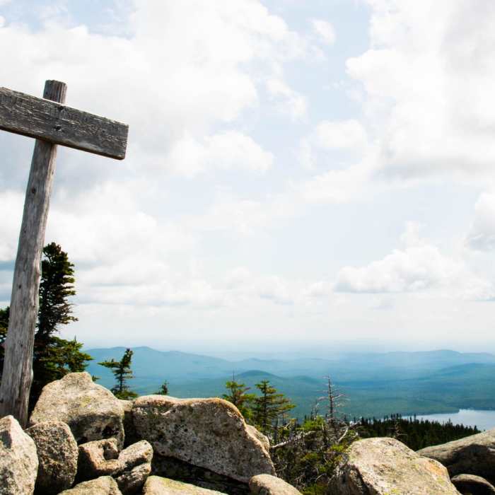 Near South Turner Mountain via Sandy Stream Pond