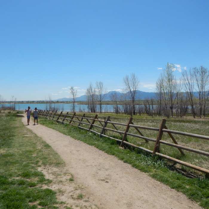Near the entrance of the Boulder Reservoir Trail Near Boulder Reservoir Trail