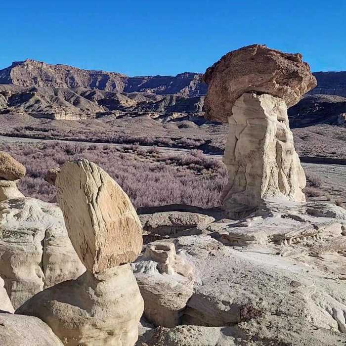 Near Wahweep Hoodoos