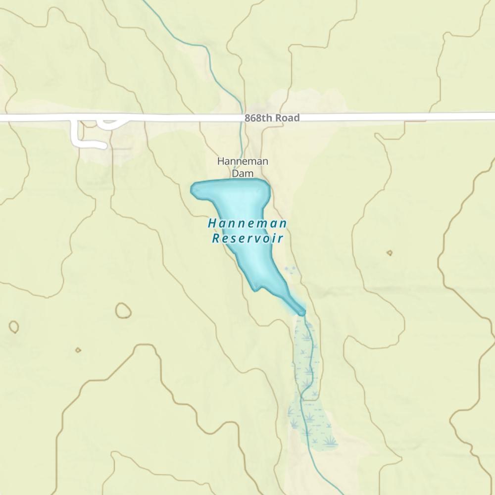 Hanneman Reservoir photo