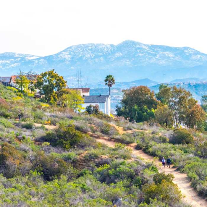 Near Cowles Mountain via Barker Way