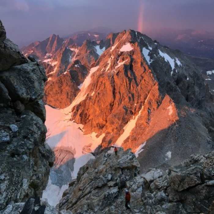 Near Grand Teton - Upper Exum Near Grand Teton - Upper Exum