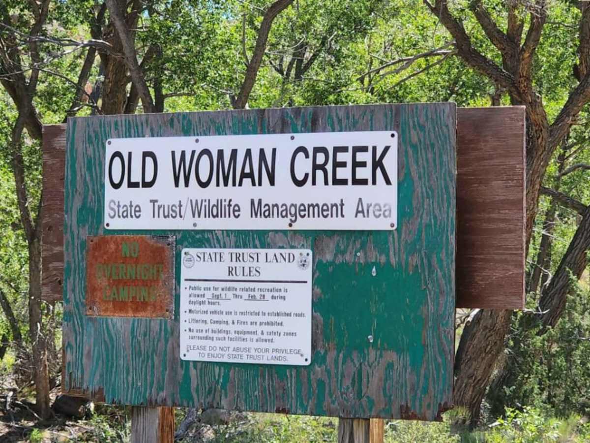 Old Woman Creek trail photo
