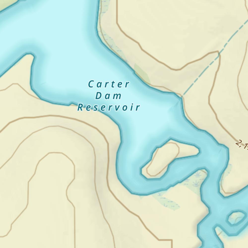 Carter Dam Reservoir photo