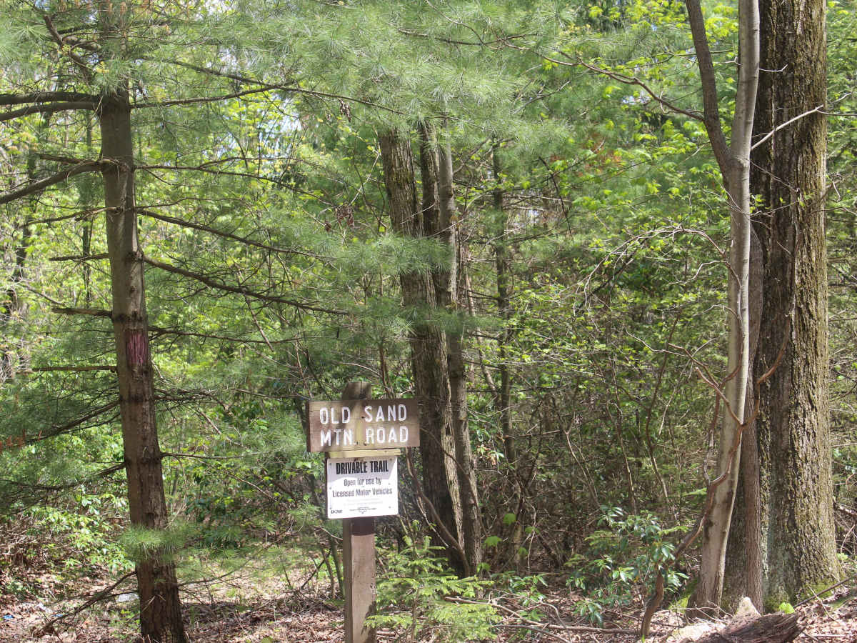 Old Sand Mountain Road trail photo