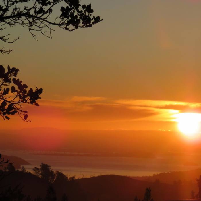 Near Mount Tamalpais East Peak via Stinson Beach
