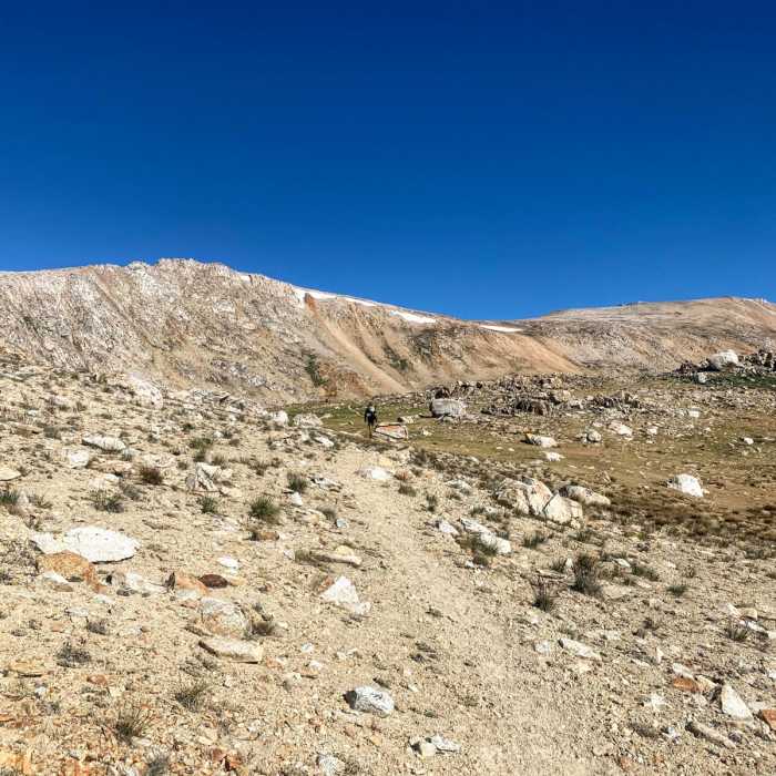 Near Shepherds Pass to Lake South America