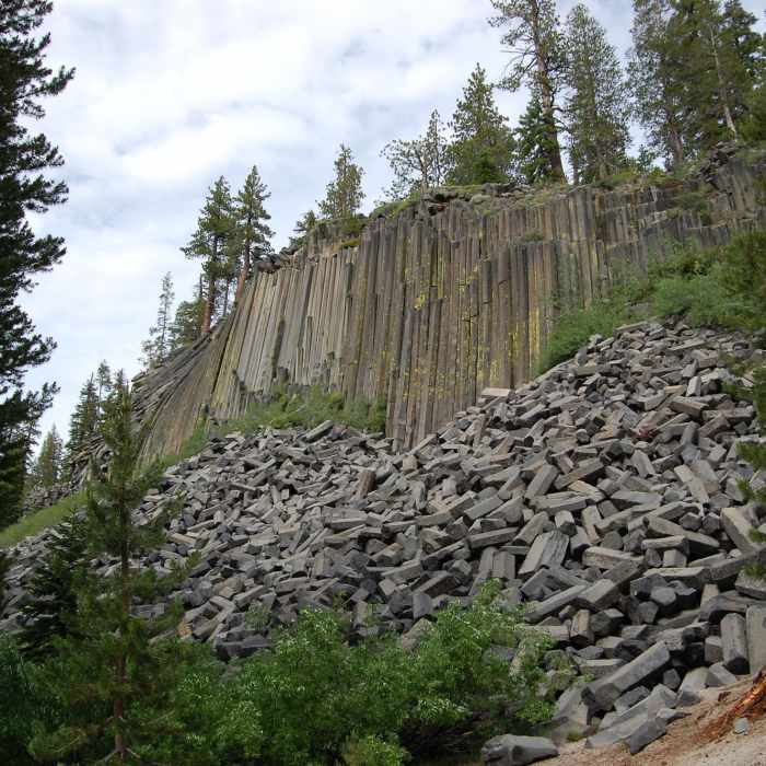 Near Devils Postpile Trail
