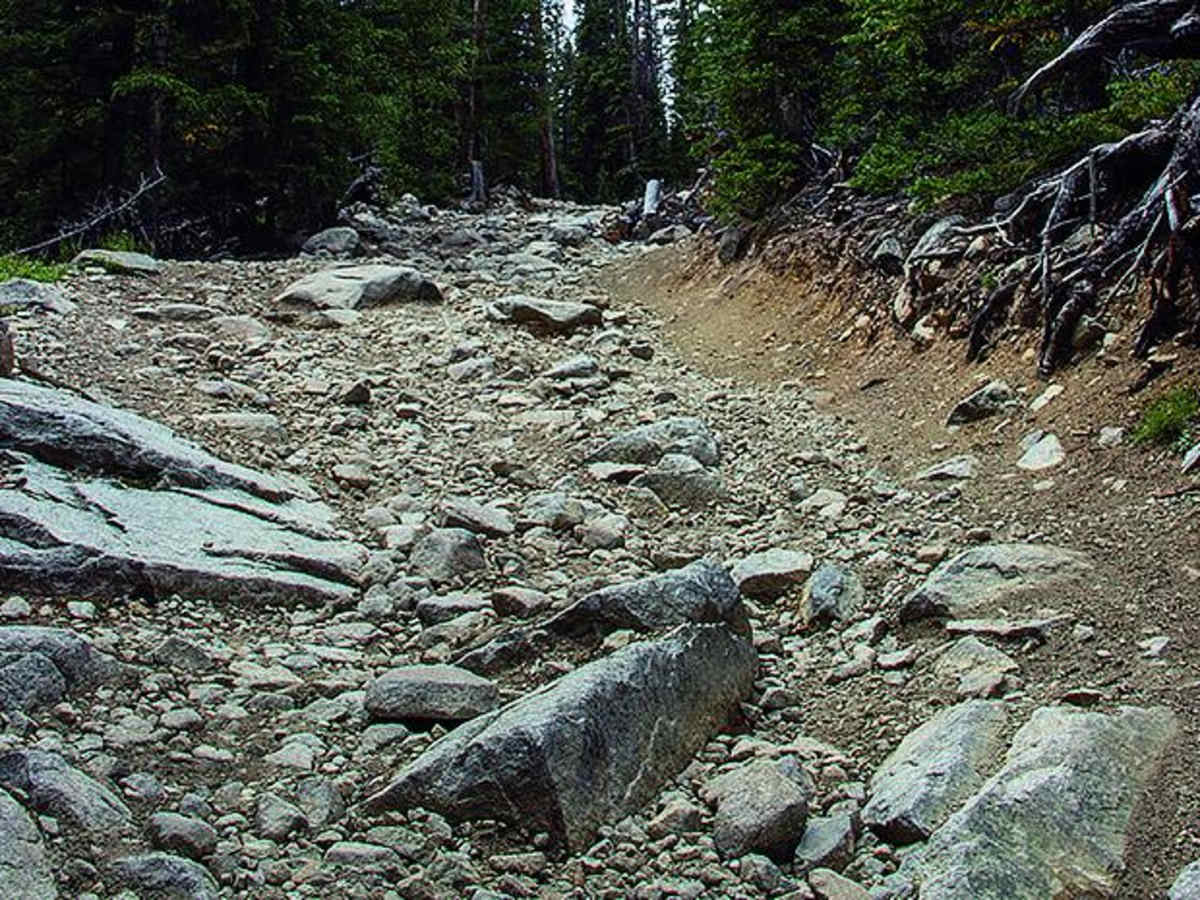 Baldwin Lakes, Boulder Mountain trail photo