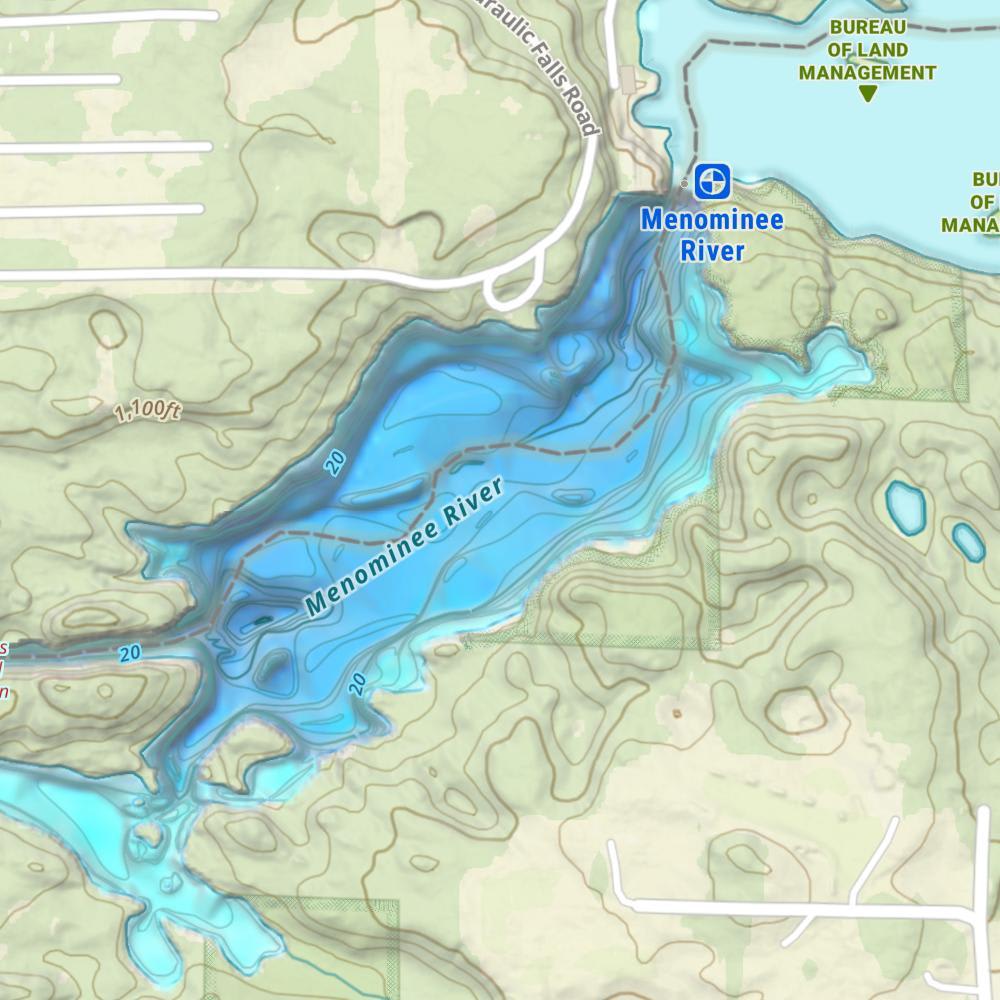 Big Quinnesec Falls Flowage photo