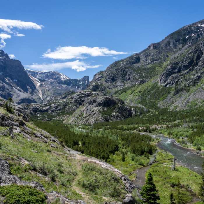 Near East Rosebud Trail to Rimrock Lake