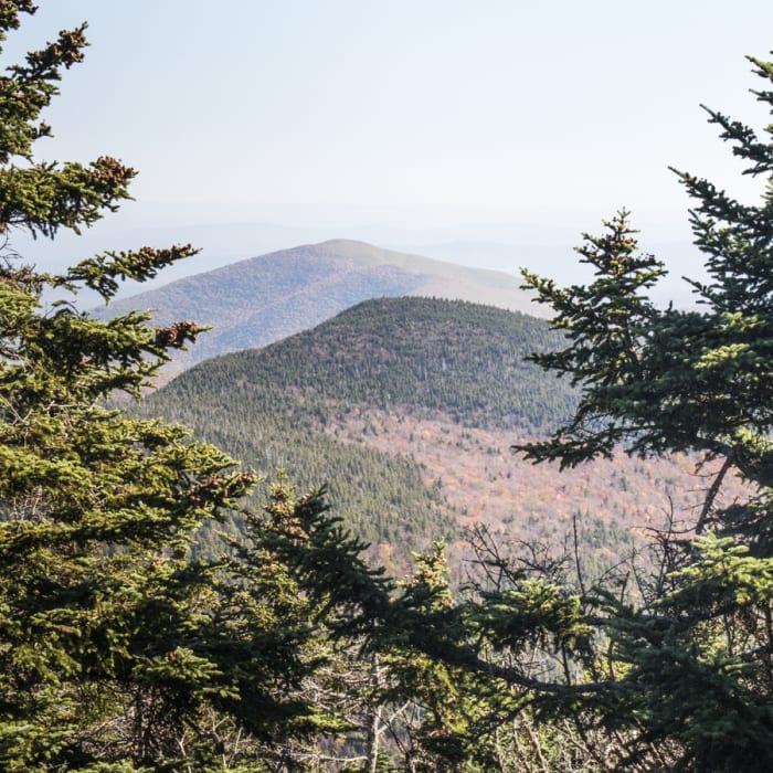 Near West Approach of Slide Mountain