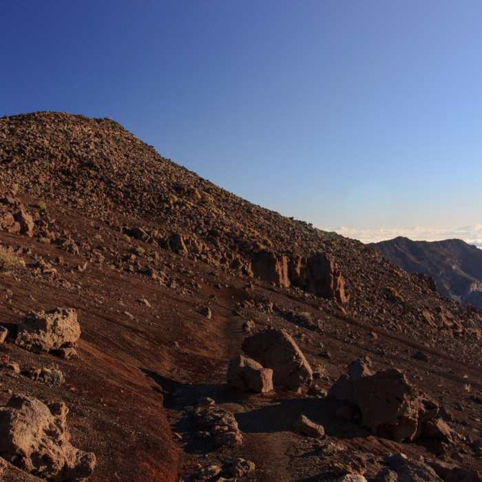 Near Sliding Sands Trail: Haleakala Visitor Center to Erosional Valley Floor