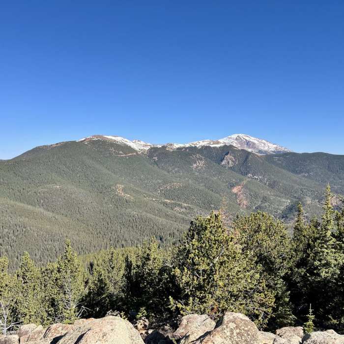 Near Mount Rosa via Cheyenne Canyon