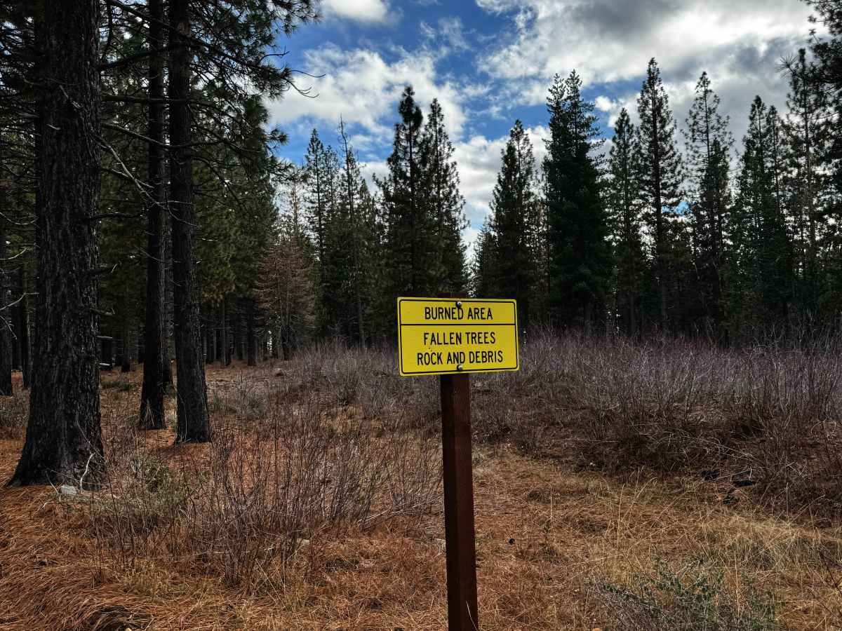 Indian Creek Road trail photo