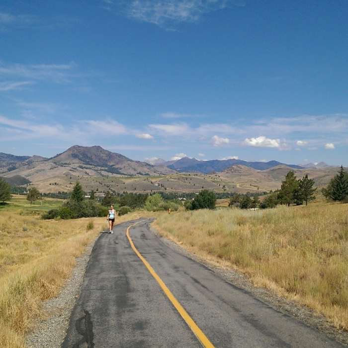 Near Elkhorn Road Paved Path