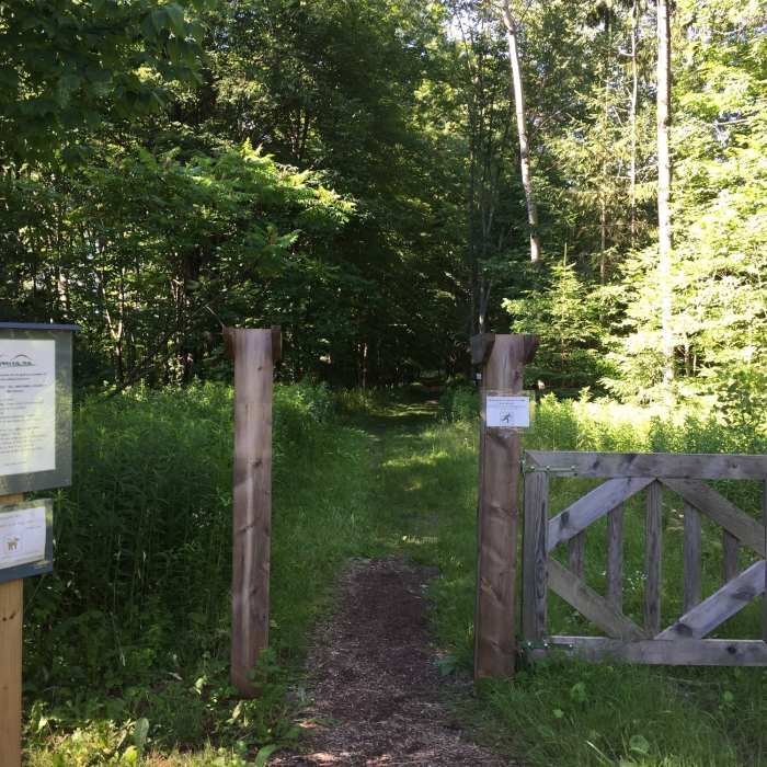 Trailhead Near Andes Rail Trail