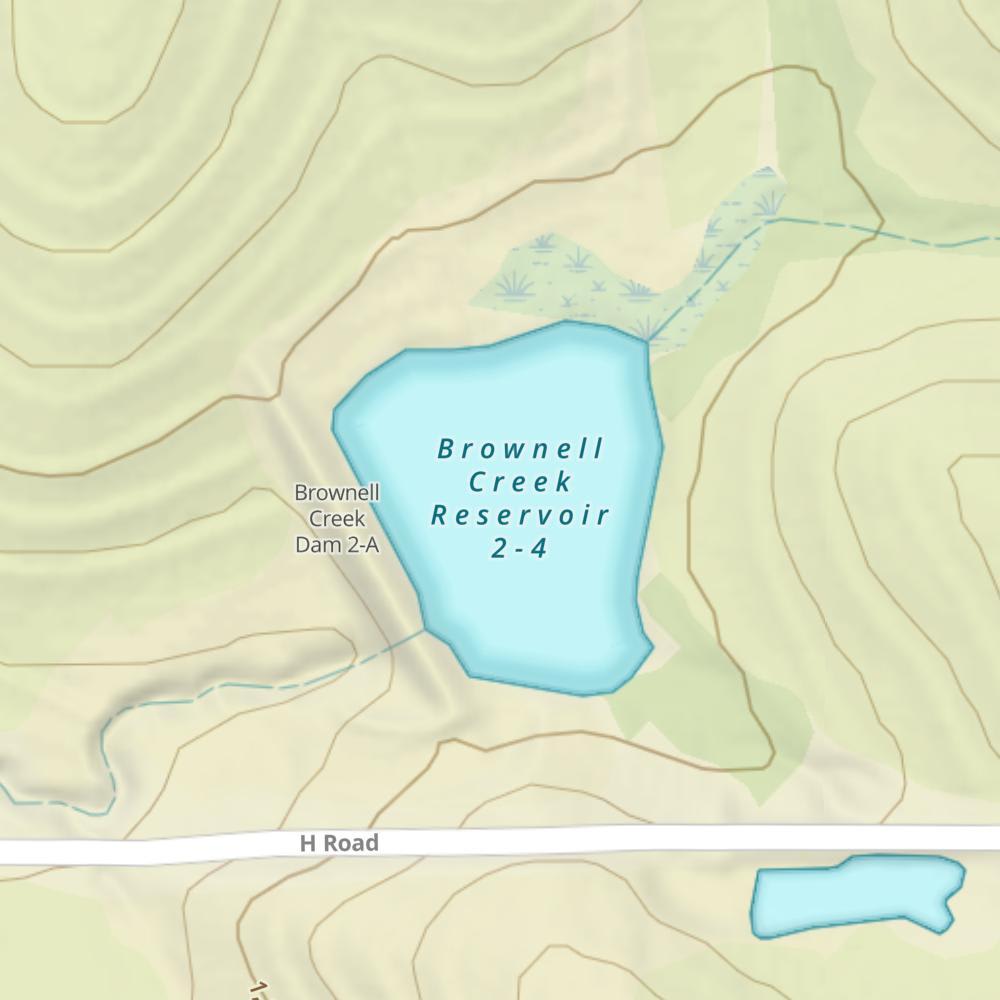 Brownell Creek Reservoir 2-4 photo