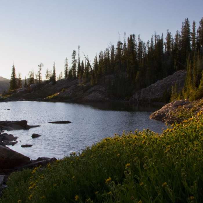 Near Middle Fork of the Boise River, Camp Lakes and Flytrip Basin Near Middle Fork of the Boise River, Camp Lakes and Flytrip Basin