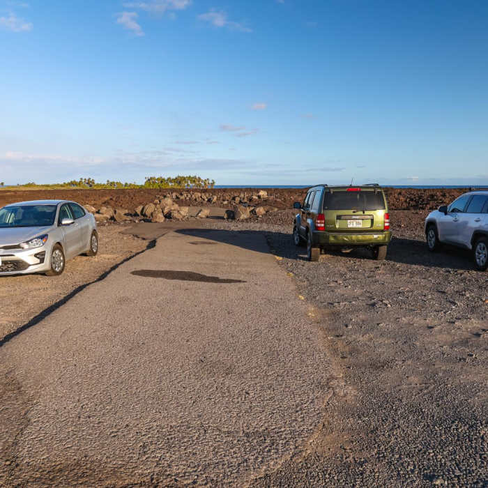 Near Keawaiki Bay Lava Trail Near Keawaiki Bay Lava Trail