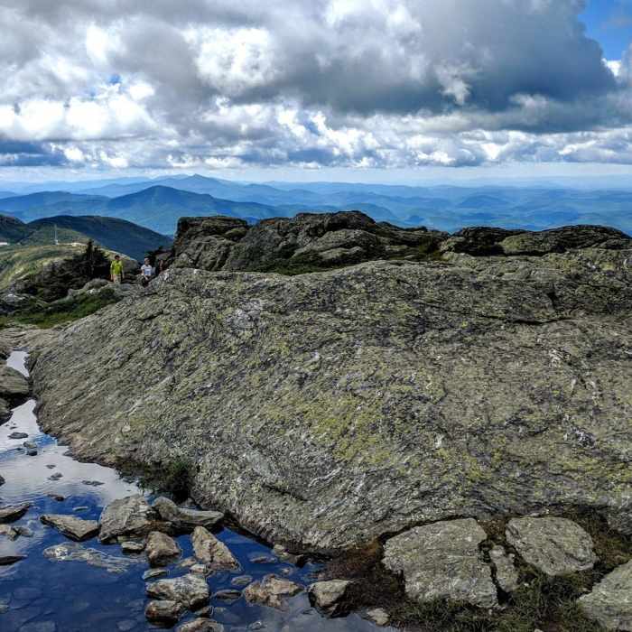 You can drive to the summit of Mt Mansfield or or hike the 2,500 ft in elevation over a one of kind 5.1 mile trail.... you know what to do! Near Sunset Ridge Out-and-Back