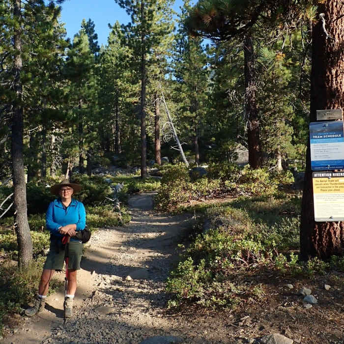 In case you want to return via the tram Near Shirley Canyon Trail