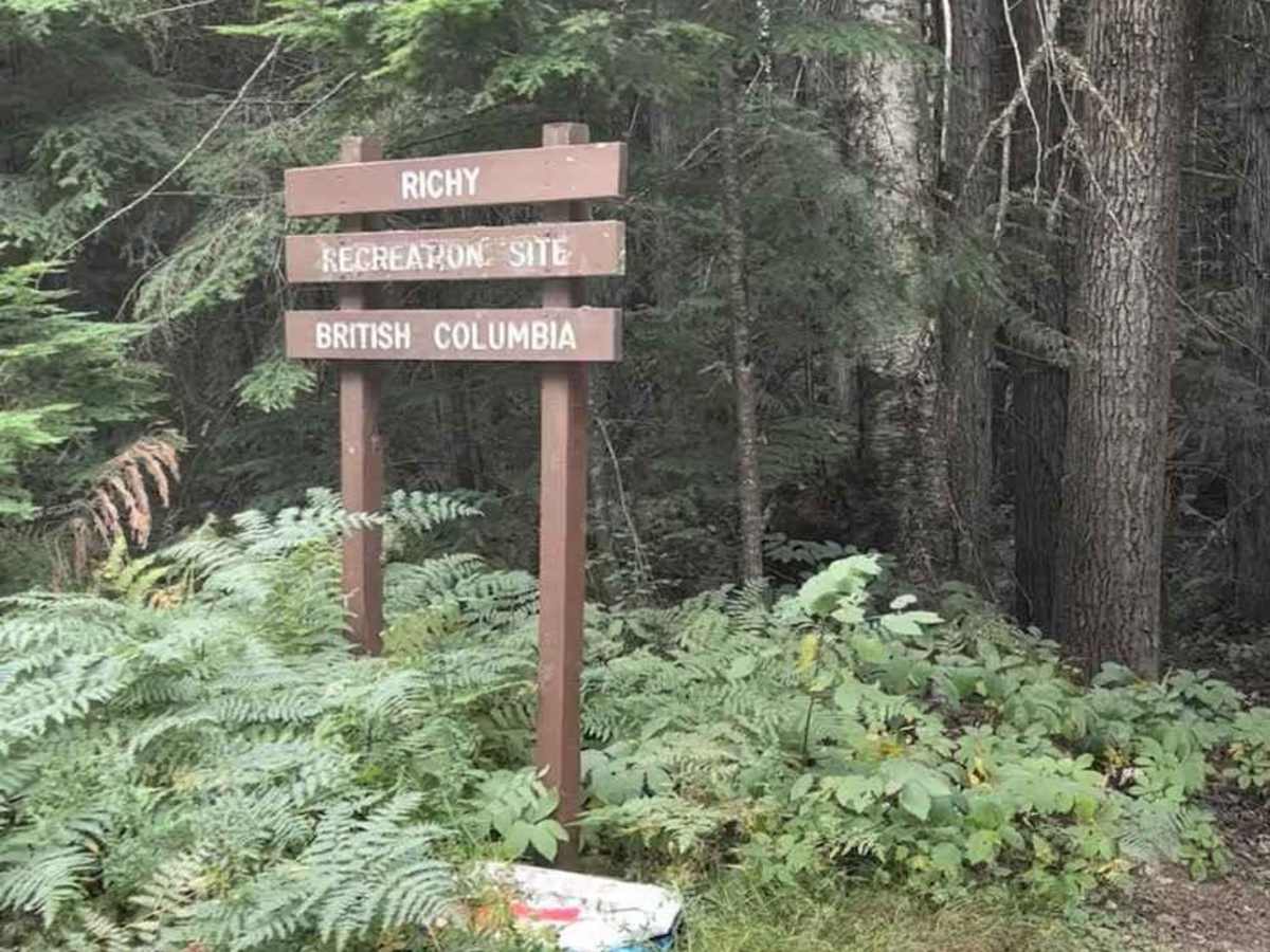 Whatshan FSR to Ritchy Rec Site trail photo