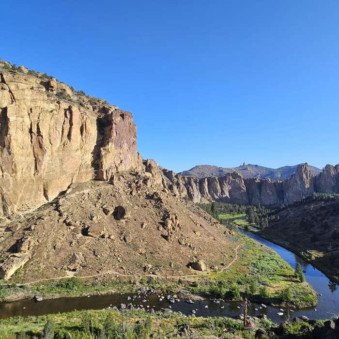 View from the trail area Near Misery Ridge Loop