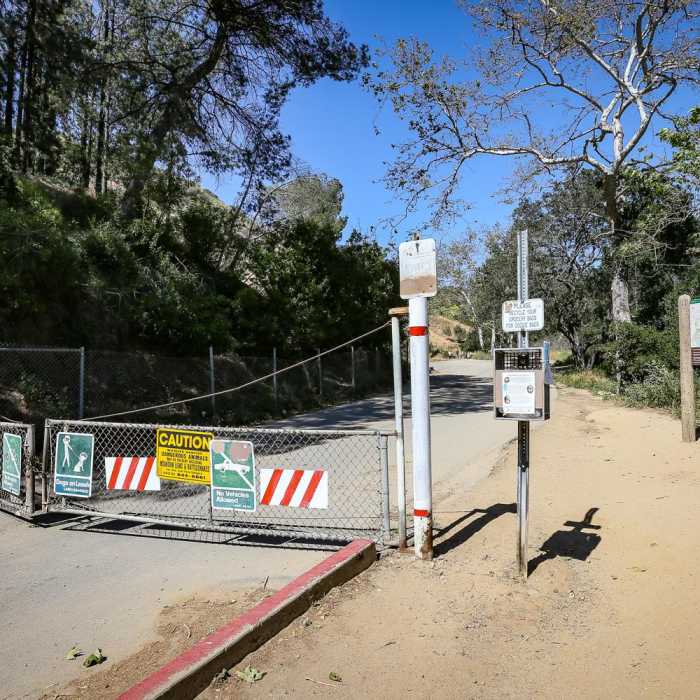 Near Hollywood Sign and Bronson Caves