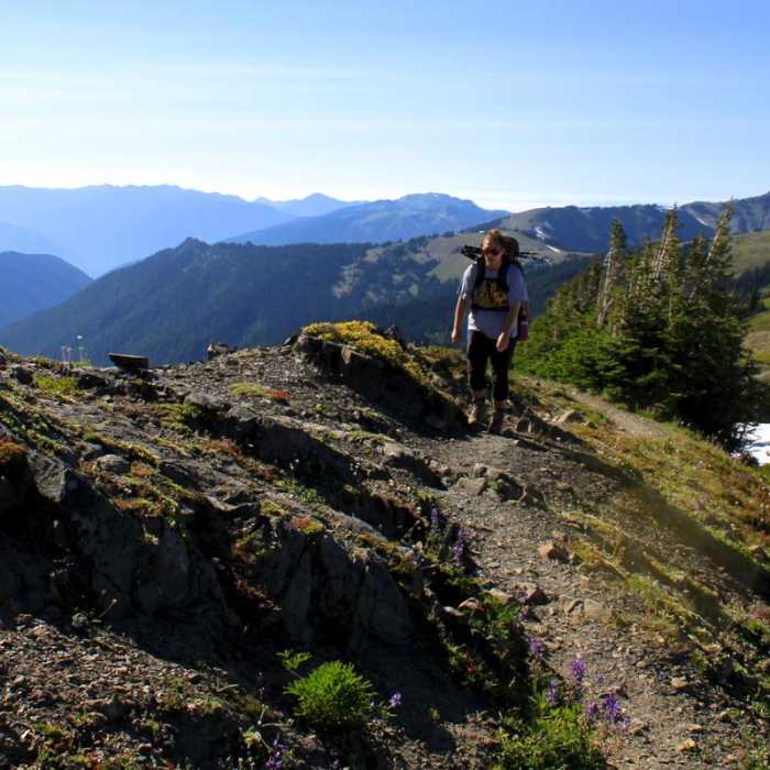 Near Obstruction Point to Moose Lake